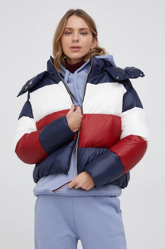 Páperová bunda Tommy Hilfiger viacfarebná