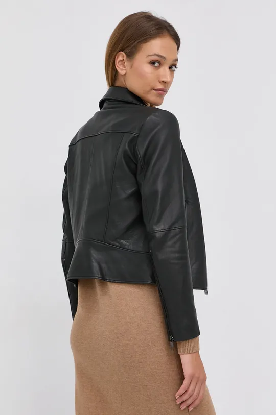 Kožená bunda Boss  Základná látka: 100% Prírodná koža Podšívka: 100% Polyester