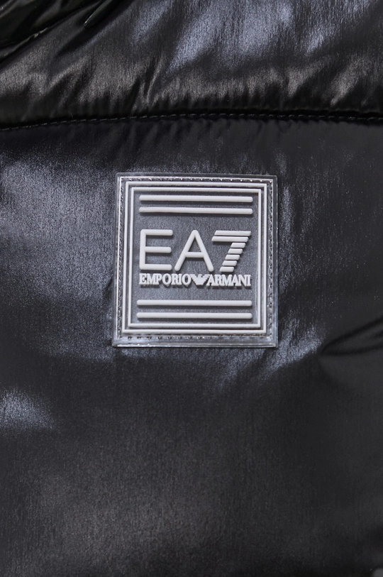 fekete EA7 Emporio Armani rövid kabát