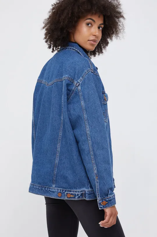 Wrangler - Бавовняна джинсова куртка  100% Бавовна