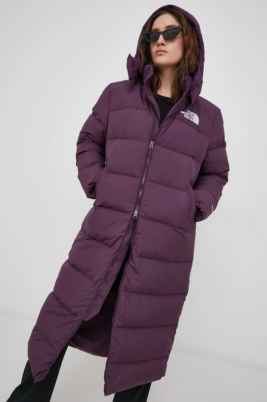 Пухова куртка The North Face фіолетовий