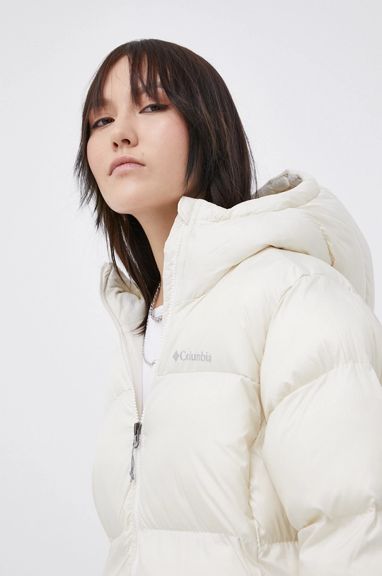 béžová Columbia - Bunda Puffect Mid Hooded Jacke