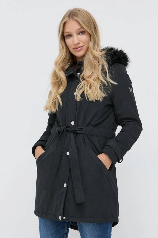 czarny Morgan Parka Damski