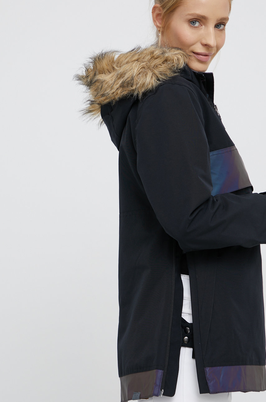 Куртка Roxy женская цвет чёрный | ANSWEAR.ua