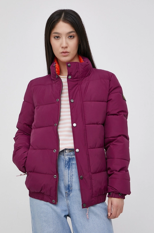 Bunda Superdry burgundské