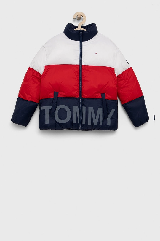 tmavomodrá Detská bunda Tommy Hilfiger Dievčenský