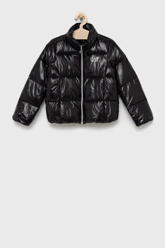 чёрный Детская куртка EA7 Emporio Armani Для девочек