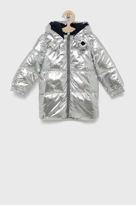 срібний Дитяча куртка Guess Для дівчаток
