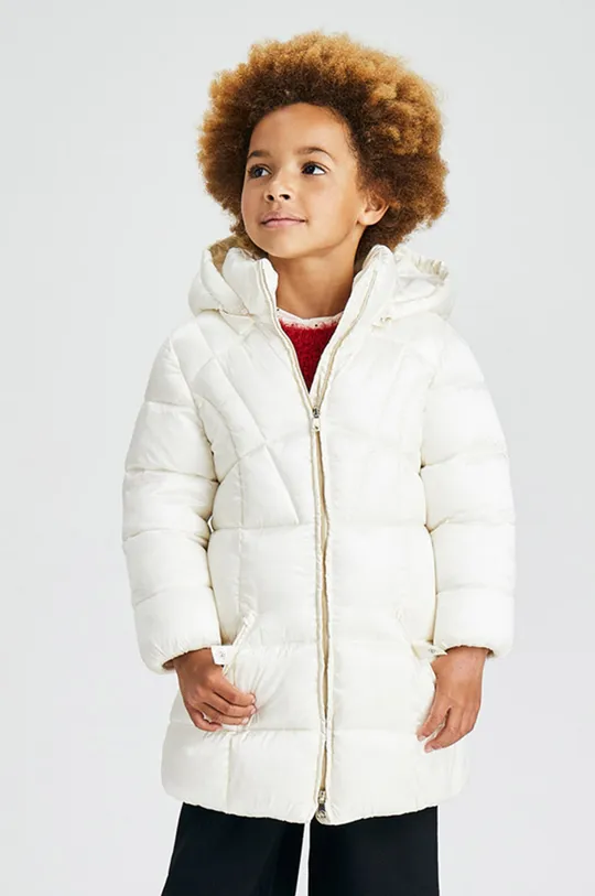 білий Дитяча куртка Mayoral Для дівчаток
