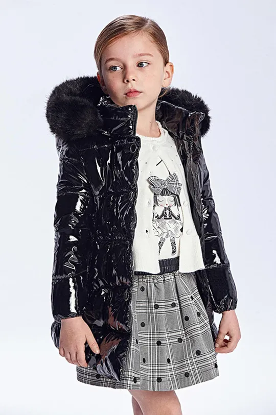 чорний Дитяча куртка Mayoral Для дівчаток