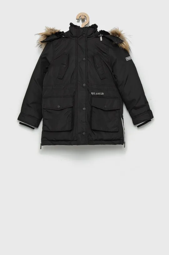 чорний Дитяча куртка Pepe Jeans Для дівчаток