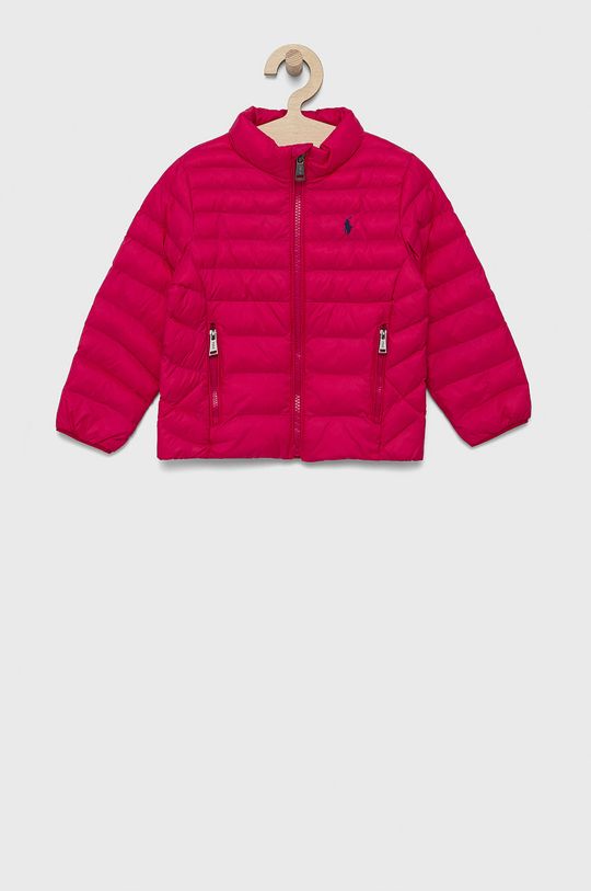 růžová Dětská bunda Polo Ralph Lauren Dívčí