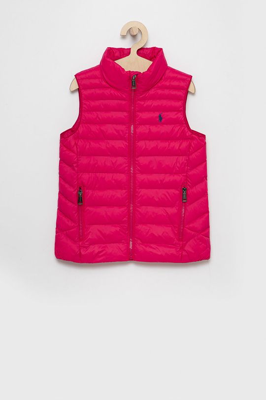 růžová Dětská vesta Polo Ralph Lauren Dívčí