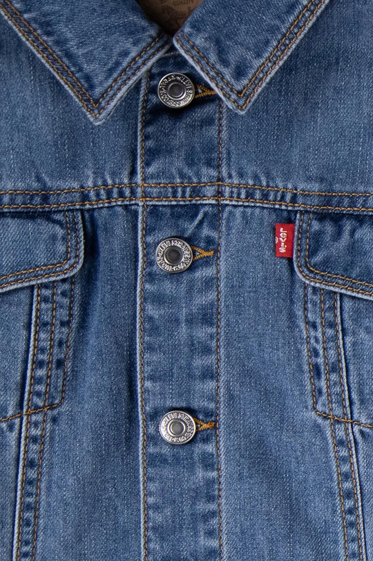 μπλε Παιδικό τζιν μπουφάν Levi's