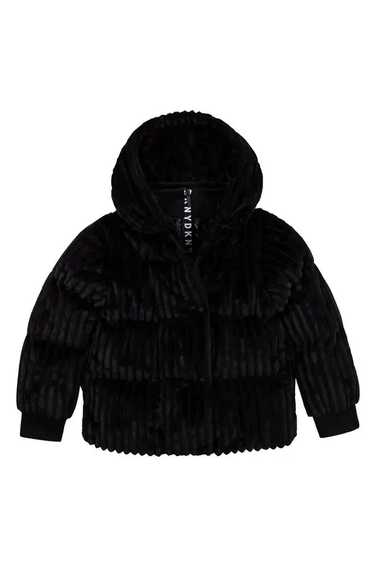 μαύρο Παιδικό μπουφάν DKNY Για κορίτσια