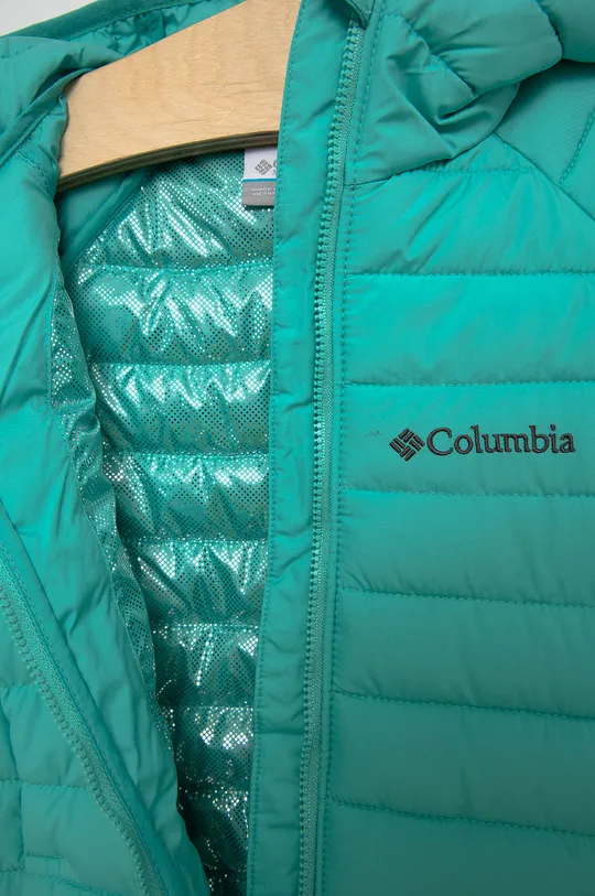 бирюзовый Детская куртка Columbia