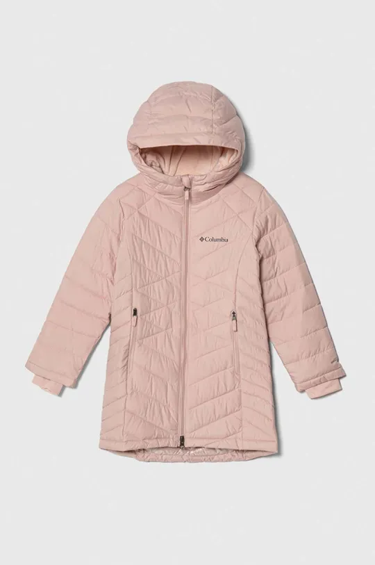 розовый Детская куртка Columbia Для девочек