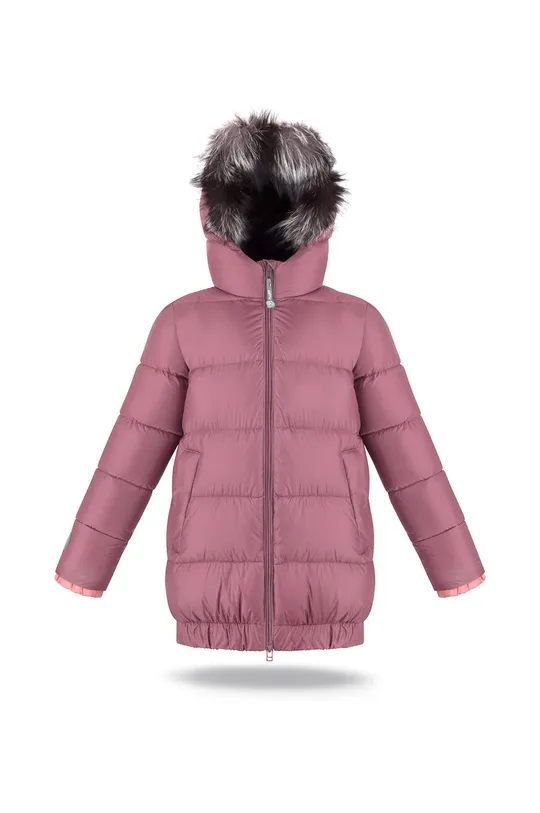 ροζ Παιδικό μπουφάν με πούπουλα Fluff Για κορίτσια