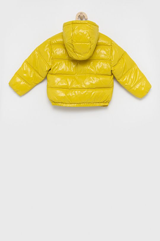 Dětská bunda United Colors of Benetton žlutá