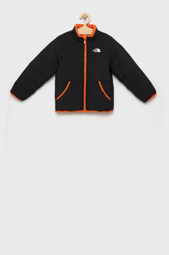 Детская двусторонняя пуховая куртка The North Face оранжевый