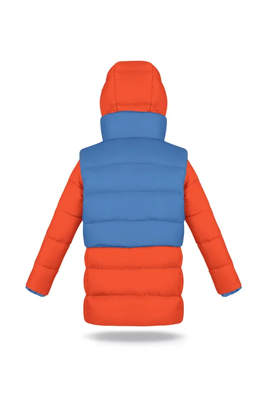 помаранчевий Дитяча пухова куртка Fluff