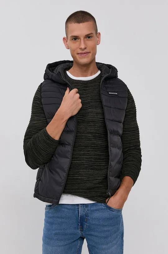 czarny Jack & Jones Bezrękawnik Męski