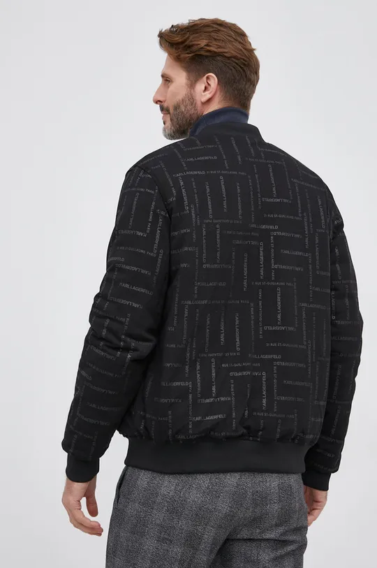 чёрный Двусторонняя куртка-бомбер Karl Lagerfeld