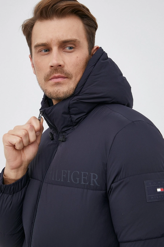 tmavomodrá Bunda Tommy Hilfiger