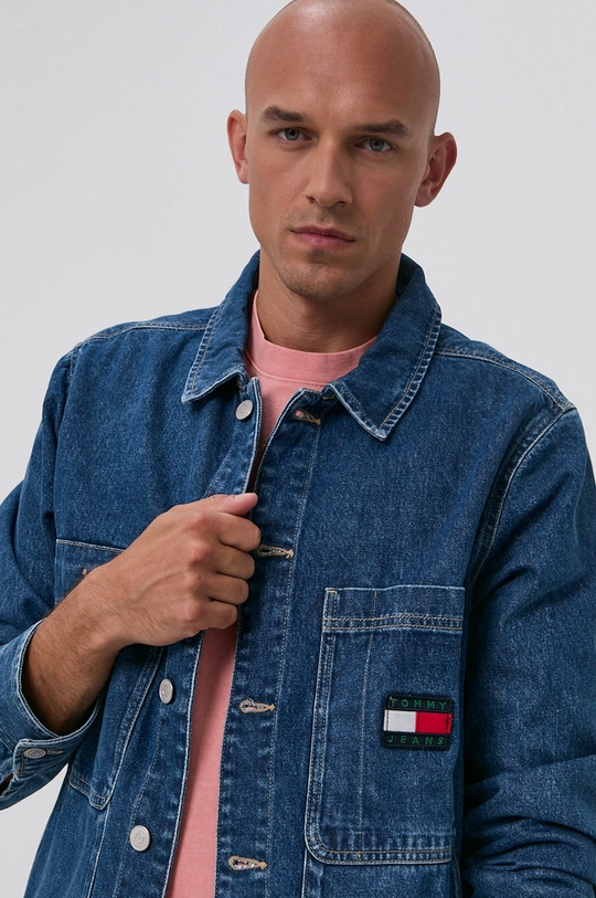 Rifľová bunda Tommy Jeans Pánsky