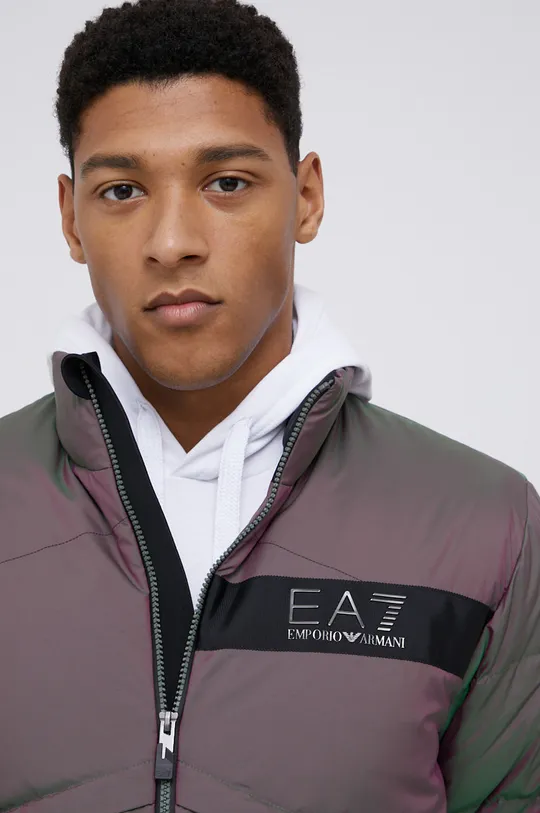šarena Pernata jakna EA7 Emporio Armani