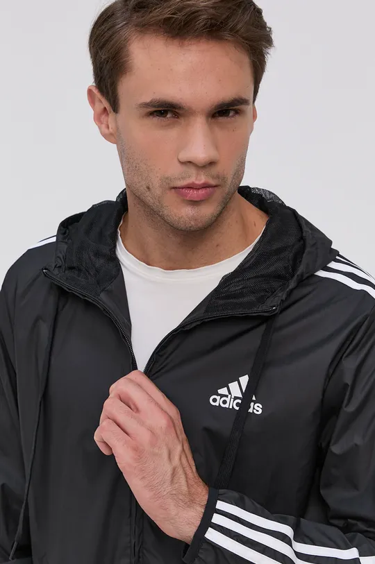 fekete adidas Performance rövid kabát GK9026