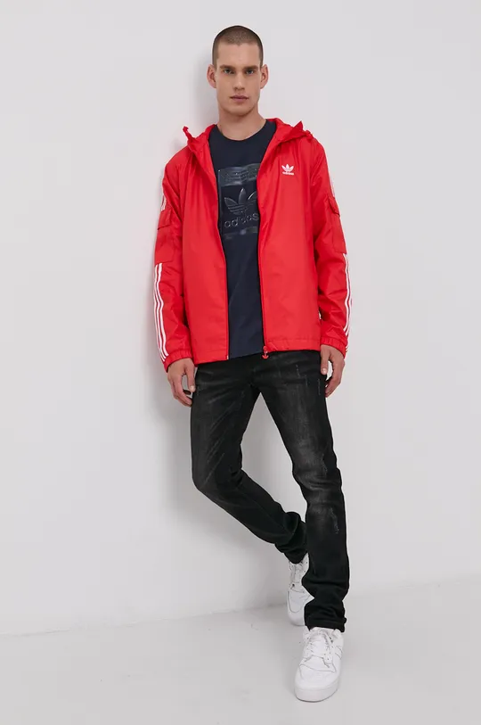 adidas Originals rövid kabát H06685 piros