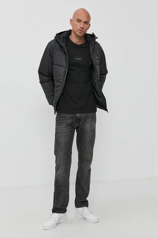 adidas Originals rövid kabát H13555 fekete