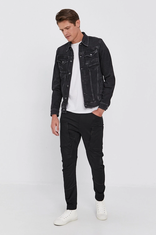 G-Star Raw Kurtka jeansowa D20086.C293 czarny