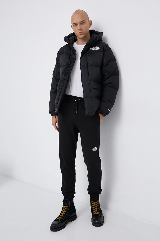 The North Face down jacket black