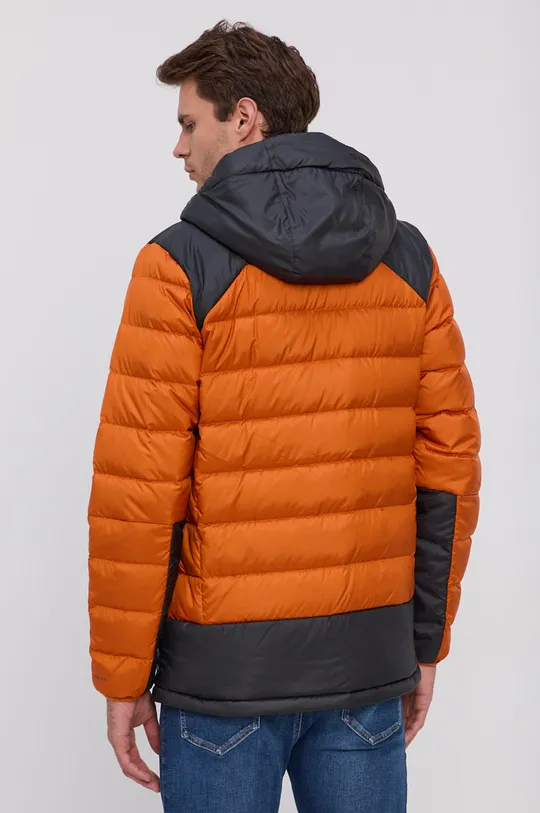 Пухова куртка Columbia помаранчевий