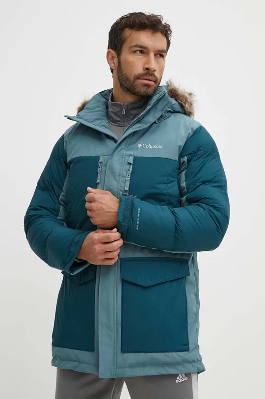 blue Columbia outdoor jacket Marquam Peak Fusion Men’s