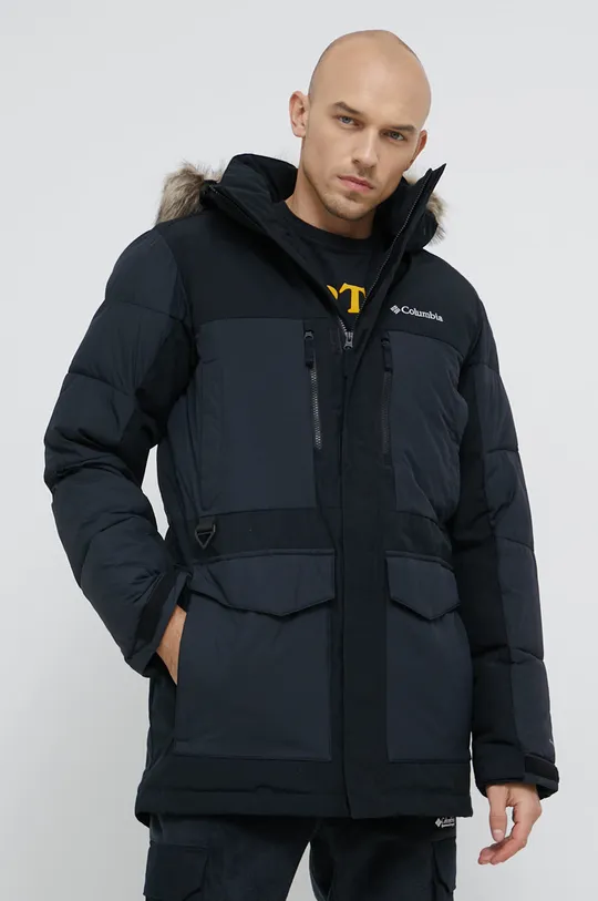 black Columbia outdoor jacket Marquam Peak Fusion Men’s