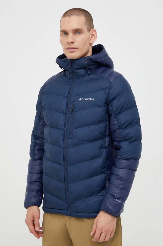 námořnická modř Sportovní bunda Columbia Labyrinth Loop Hooded Ja Pánský