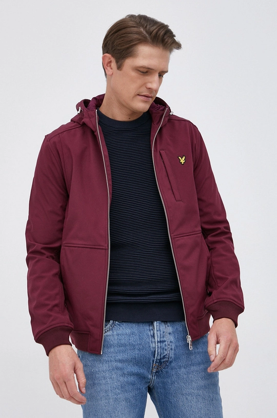 Lyle & Scott Kurtka bordowy