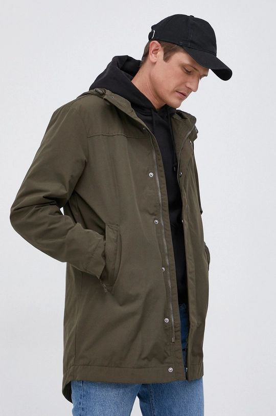 zielony Lyle & Scott Parka Męski