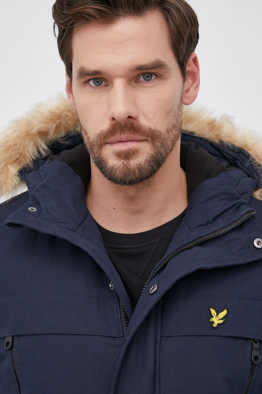 sötétkék Lyle & Scott parka