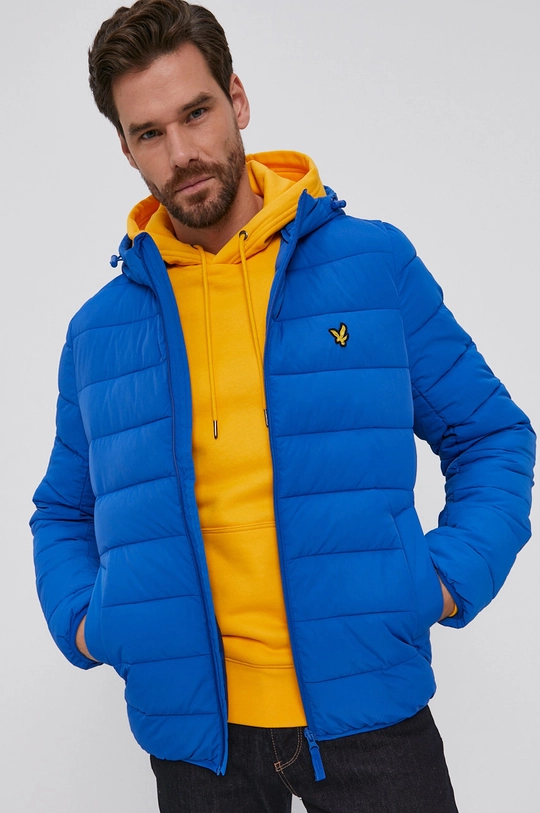 niebieski Lyle & Scott Kurtka Męski