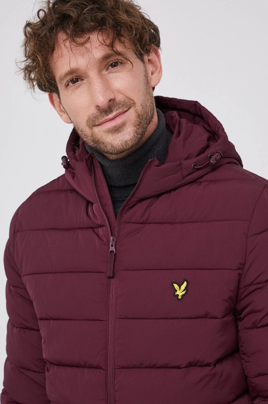 burgundské Lyle & Scott - Bunda