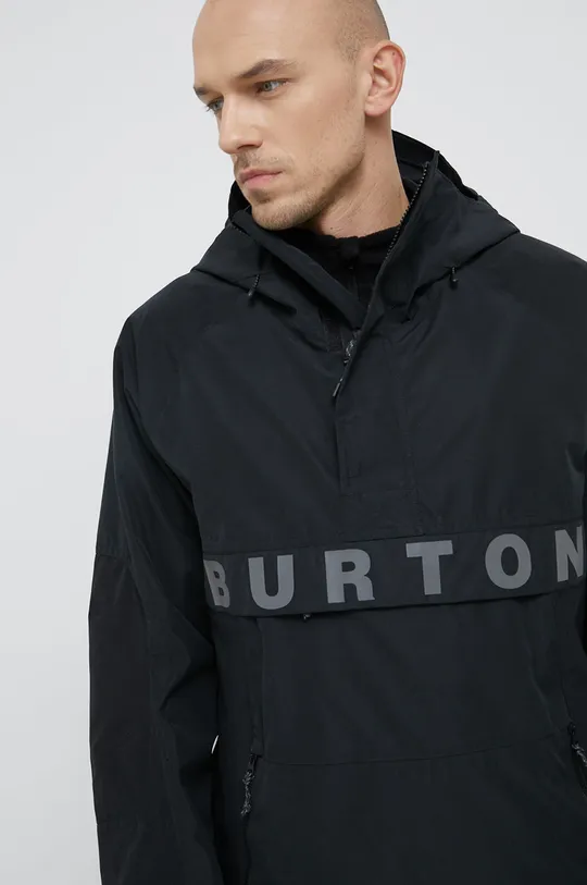fekete Burton snowboardos kabát