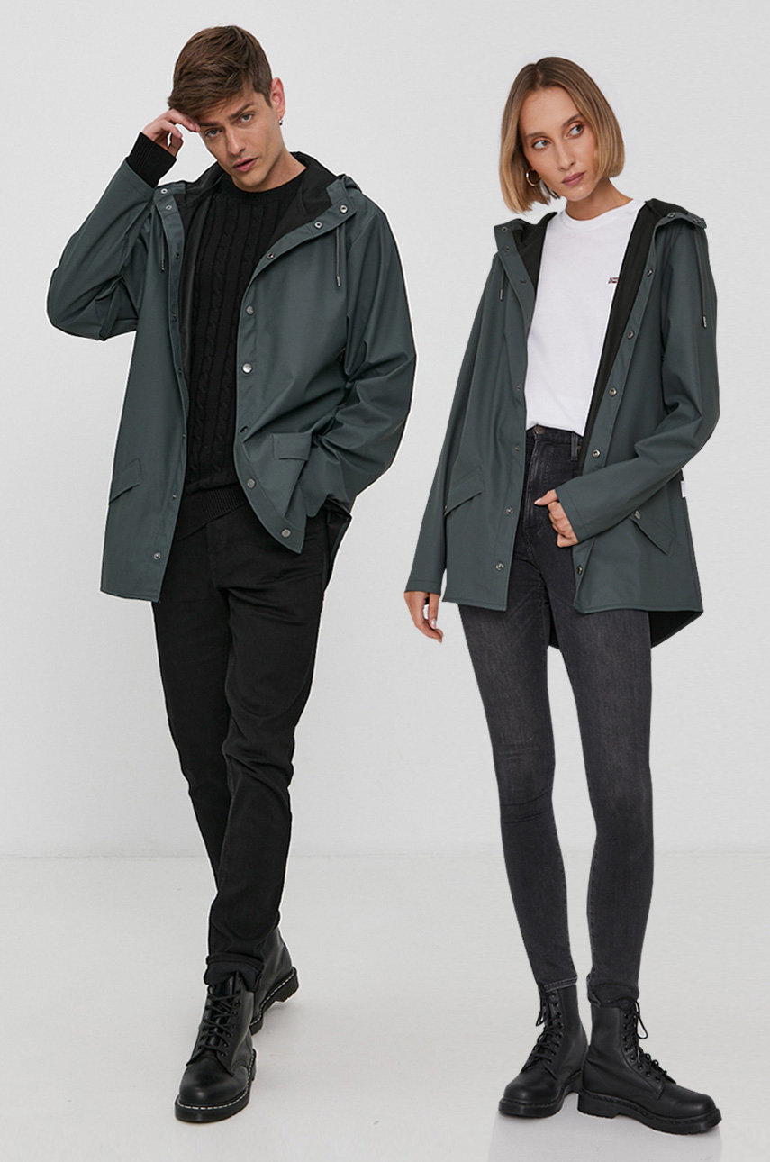 gray Rains rain jacket Unisex