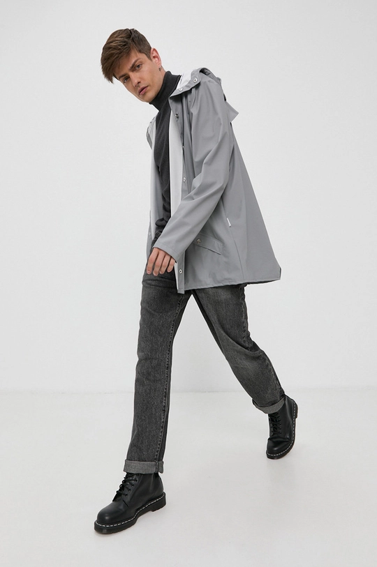 Rains rain jacket gray