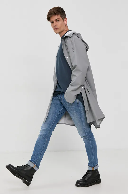 Rains rain jacket gray