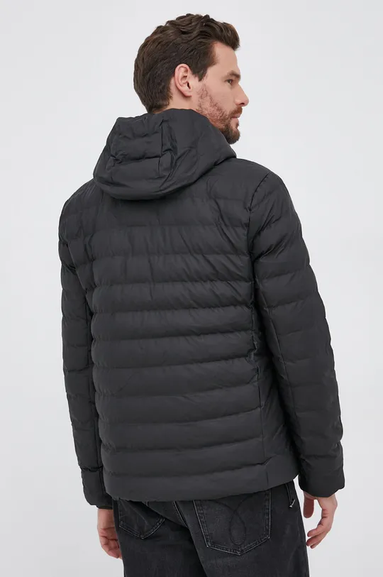 Rains jacket  Insole: 100% Nylon Filling: 100% Polyester Basic material: 67% Polyester, 33% Polyurethane