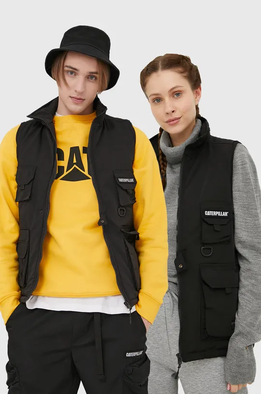 μαύρο Αμάνικο μπουφάν Caterpillar Unisex